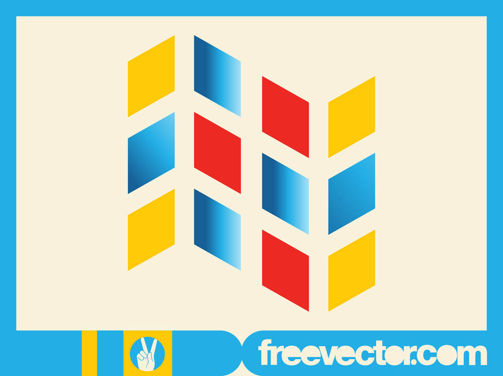 1024x765 Geometric Logo Template Vector Art Graphics