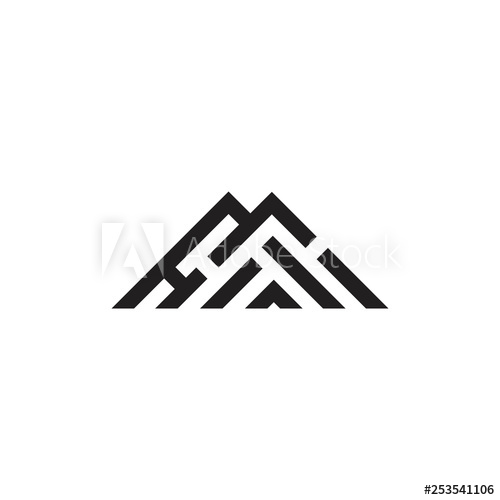 Geometric Mountain Vector at Vectorified.com | Collection ...