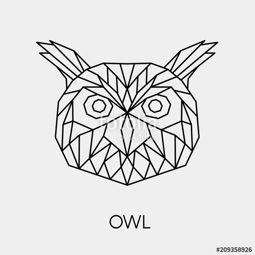 Geometric Owl Vector