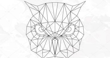 Geometric Owl Vector at Vectorified.com | Collection of Geometric Owl ...