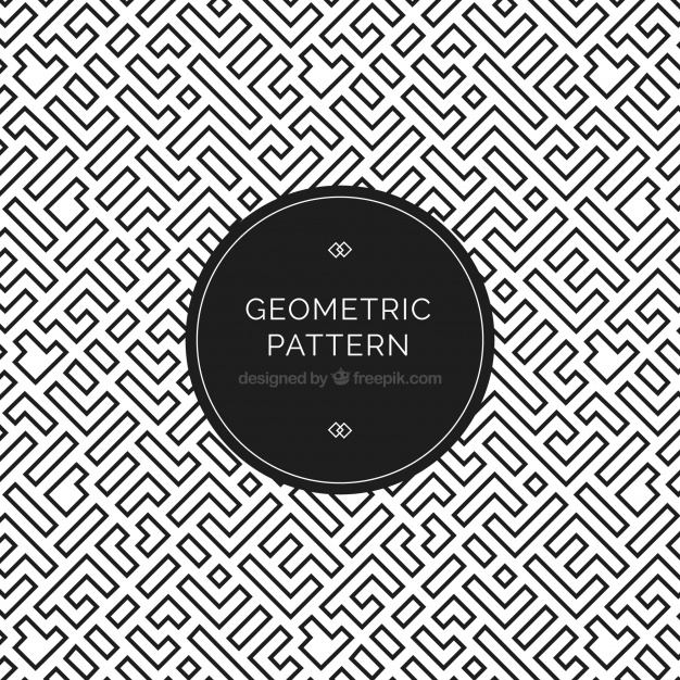 626x626 Elegant Geometric Pattern Vector Free Download