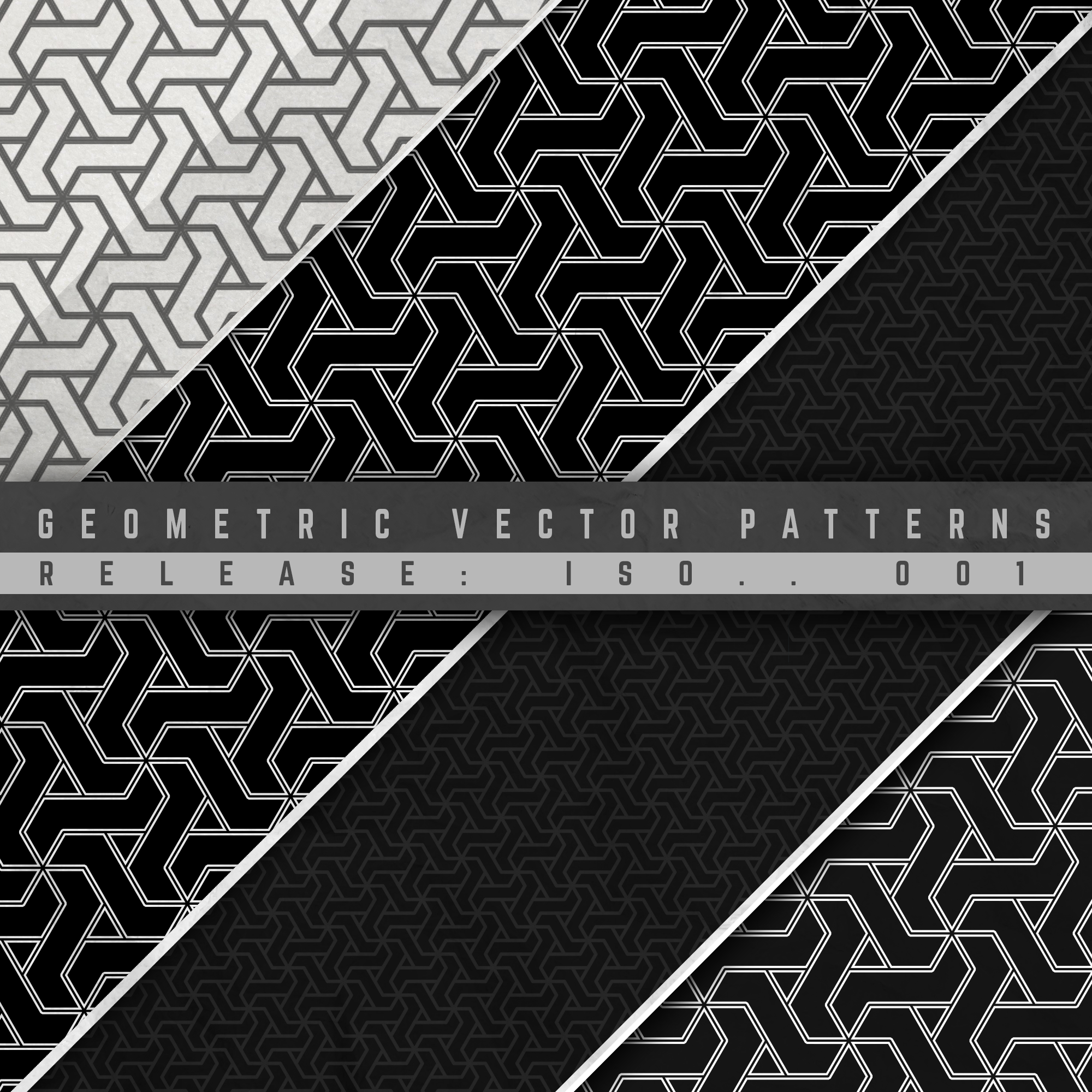 2000x2000 Decah Geometric Vector Pattern