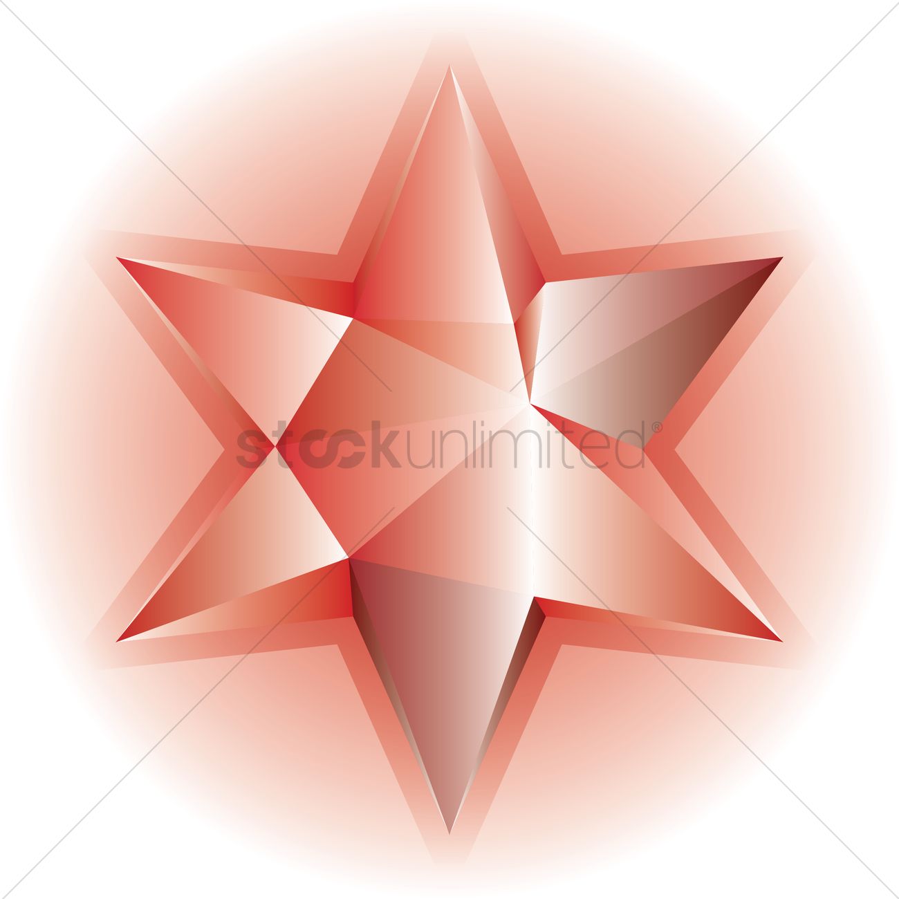 1300x1300 Geometric Star Vector Image