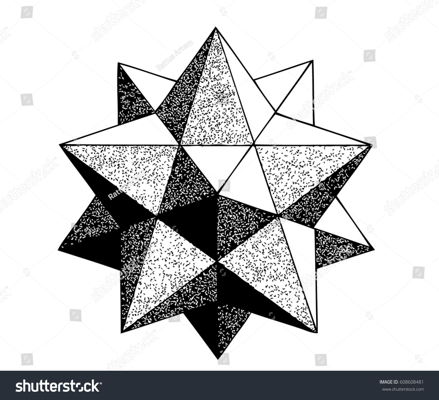 1500x1366 Ideas Modern Geometric Star Pattern Vector Star Pattern Background