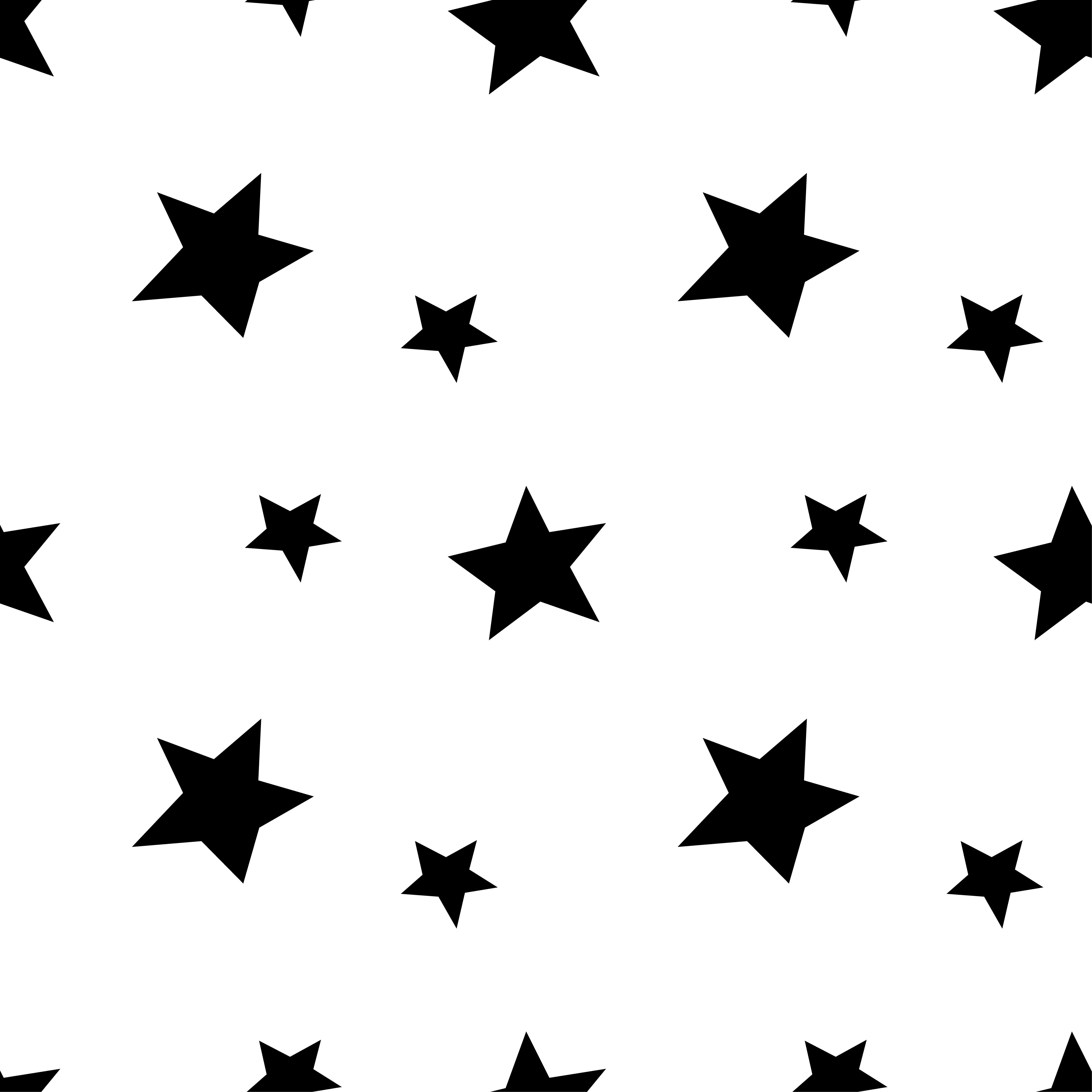 5000x5000 Modern Star Free Vector Art