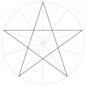 300x300 Correct Form Shape Template Geometric Shape Pentagram Five Pointed