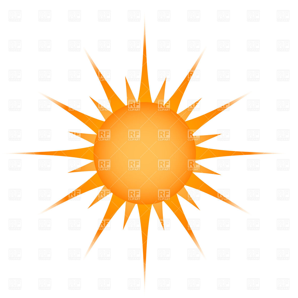 1200x1200 Geometric Sun With Beams Vector Image Of Objects Mcherevan
