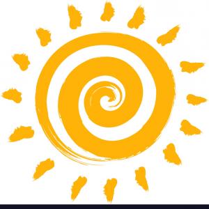 300x300 Ornate Geometric Summer Sun Vector Clipart Hoodamathrun