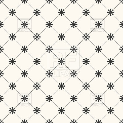 400x400 Seamless Geometric Pattern With Sun Shape And Lines Vector Image