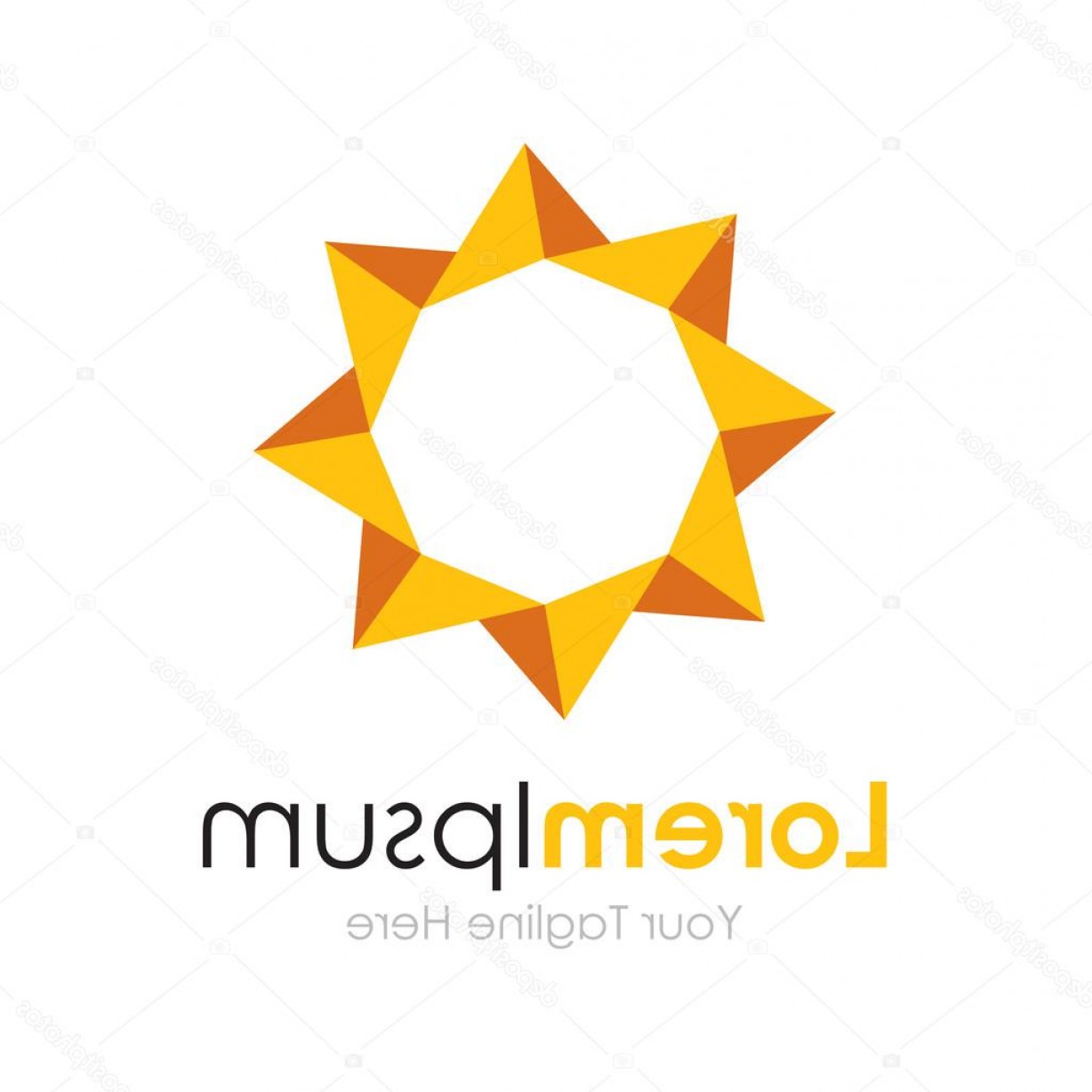 1228x1228 Stock Illustration Elegant Style Sun Geometric Simple Soidergi