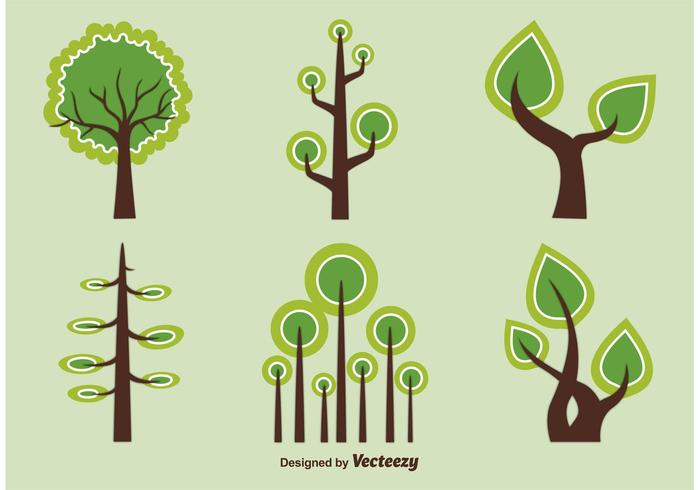 700x490 Abstract And Geometric Vector Trees
