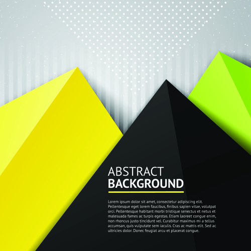 500x500 Geometric Colored Triangle Vector Background Free Download