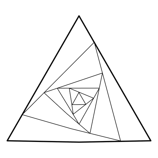 512x512 Triangle Geometric Sacred Geometry