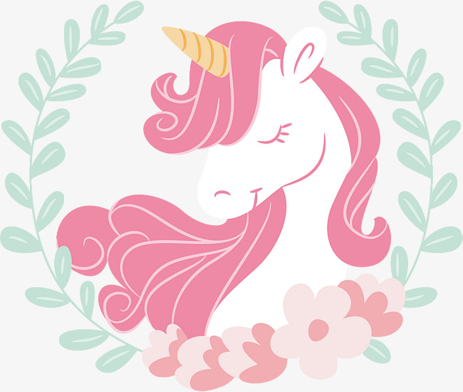 650x550 Pink Hair Unicorn, Vector Png, Unicorn, The Sleeping Unicorn Png