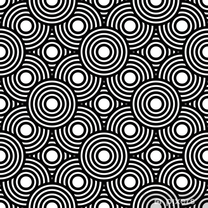 Seamless Black And White Geometric Vector Background, Simple Str 700x700 Seamless Black And White Geometric Vector Background, Simple Str
