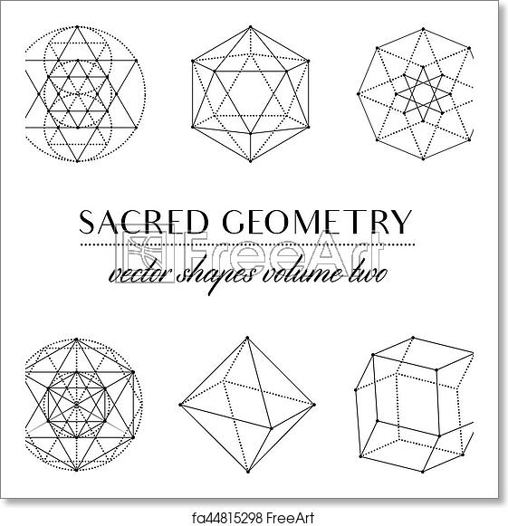 561x581 Free Art Print Of Sacred Geometry Volume Two Set Of Sacred