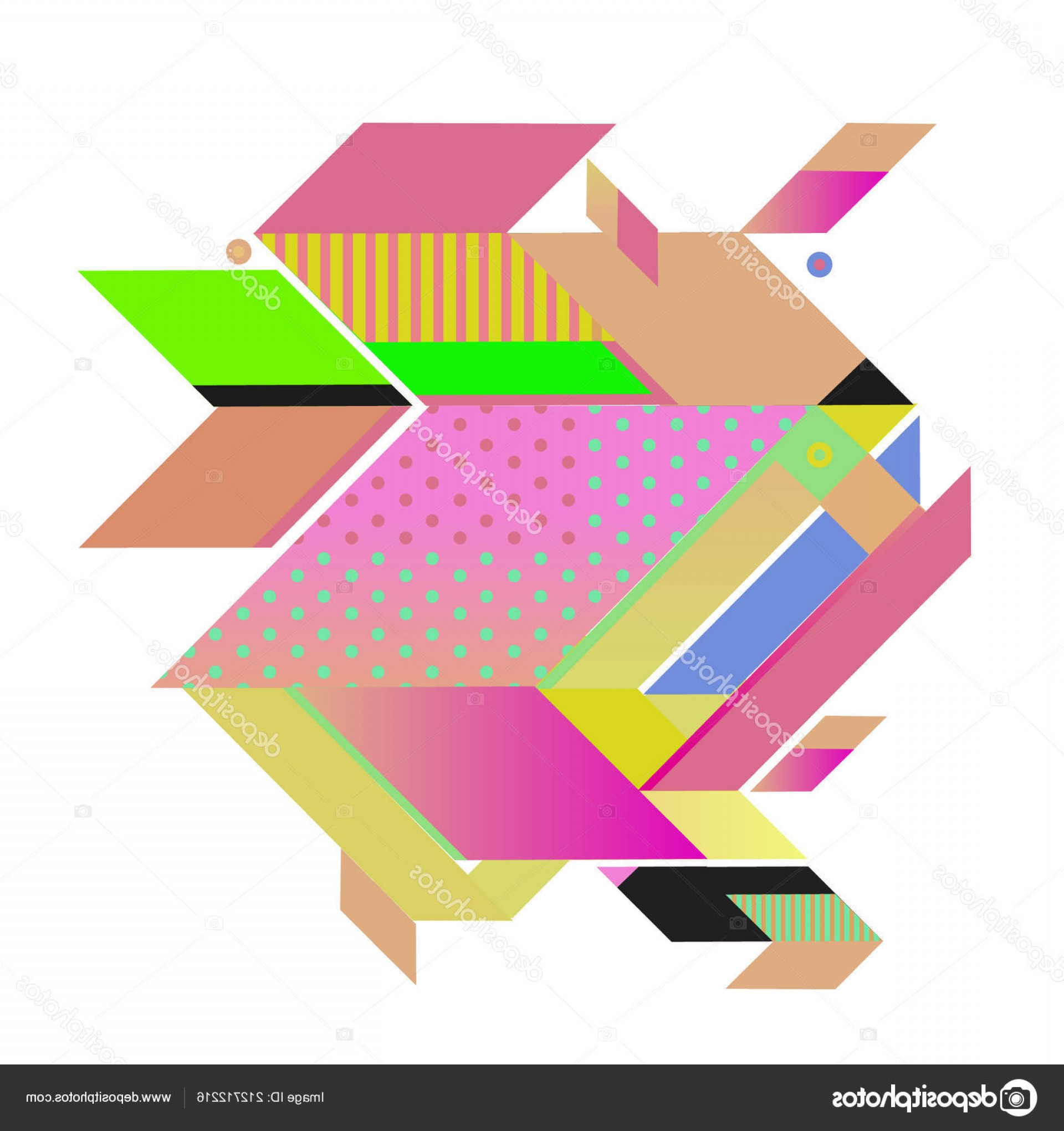 1920x2040 Stock Illustration Trendy Geometrical Vector Illustration Elements