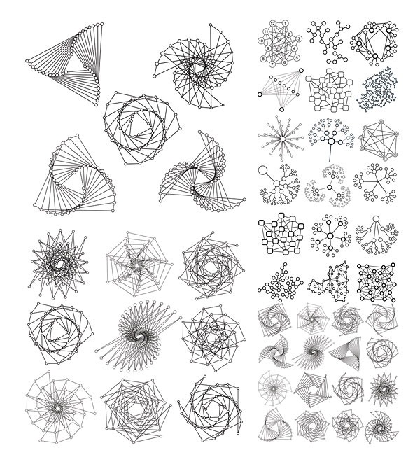 600x660 Lines Constitute Geometry Vector Material My Free Photoshop World