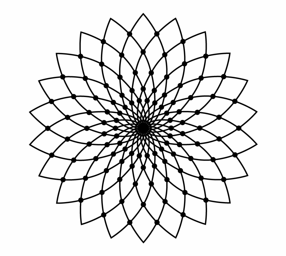 920x826 Sacred Geometry Vector Illustrations Vol Black