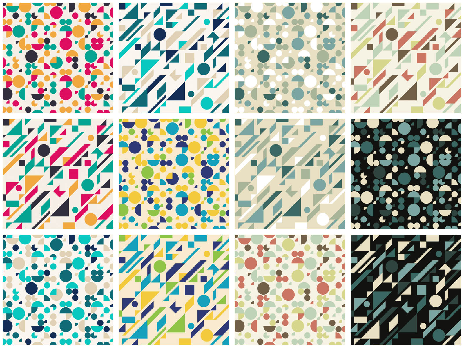 1600x1200 Geometric Vector Patterns Images