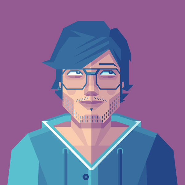 How To Create A Self Portrait In A Geometric Style 600x600 How To Create A Self Portrait In A Geometric Style