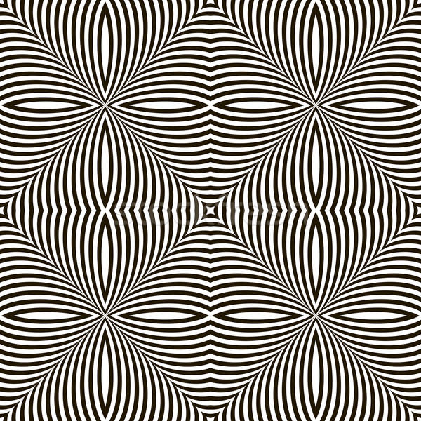 Black And White Geometric Vector Shimmering Optical Illusion Mo 600x600 Black And White Geometric Vector Shimmering Optical Illusion Mo