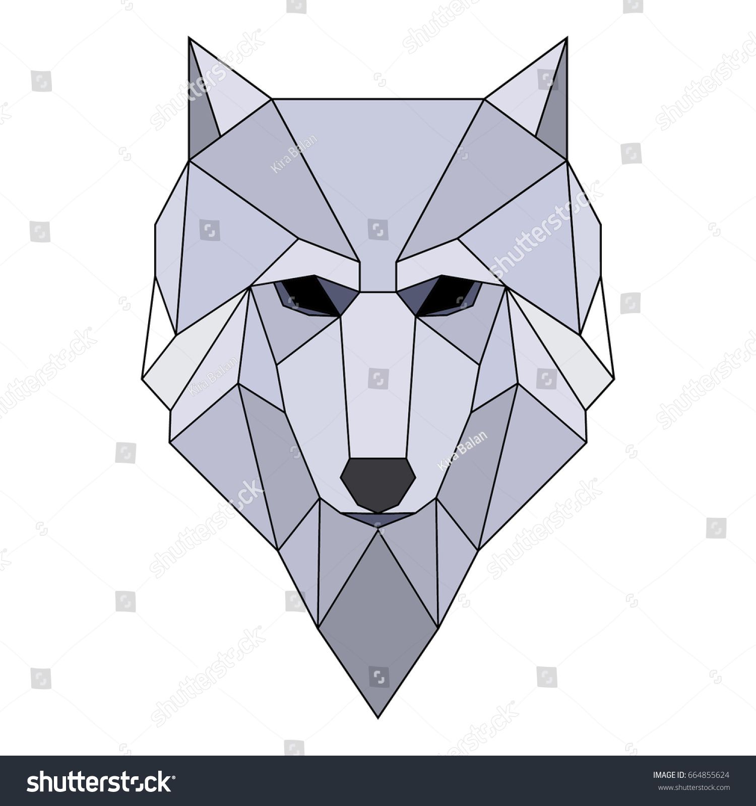 1500x1600 Geometric Wolf Vector Illustration Jerseys Kit Inspiration