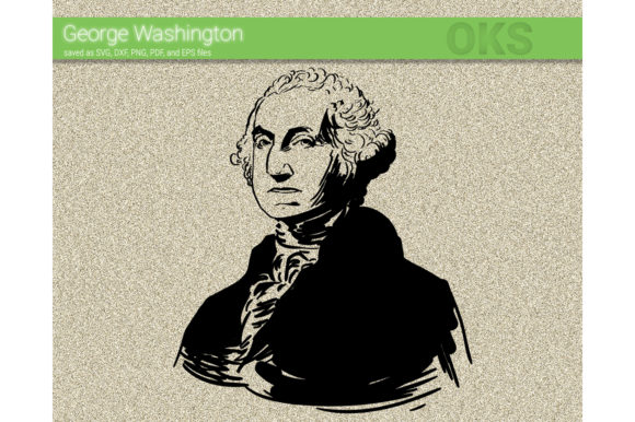 580x386 George Washington Vector Graphic