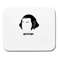 190x190 George Washington Vector Art Soldier Statesman Mouse Pad Spreadshirt