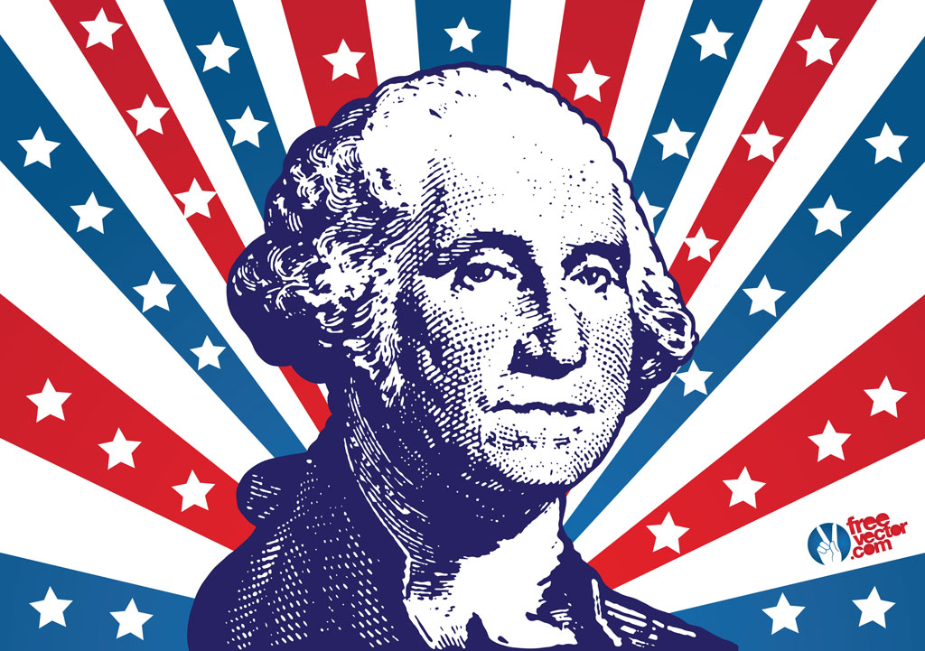 1024x721 George Washington Vector Art Graphics
