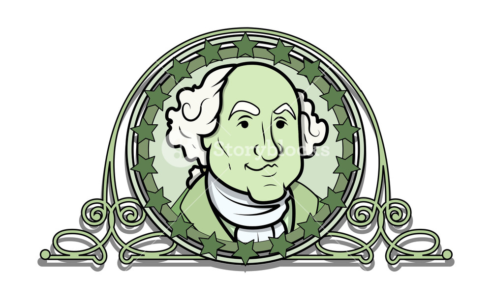 1000x613 George Washington Vector Illustration Clip Art Royalty Free Stock