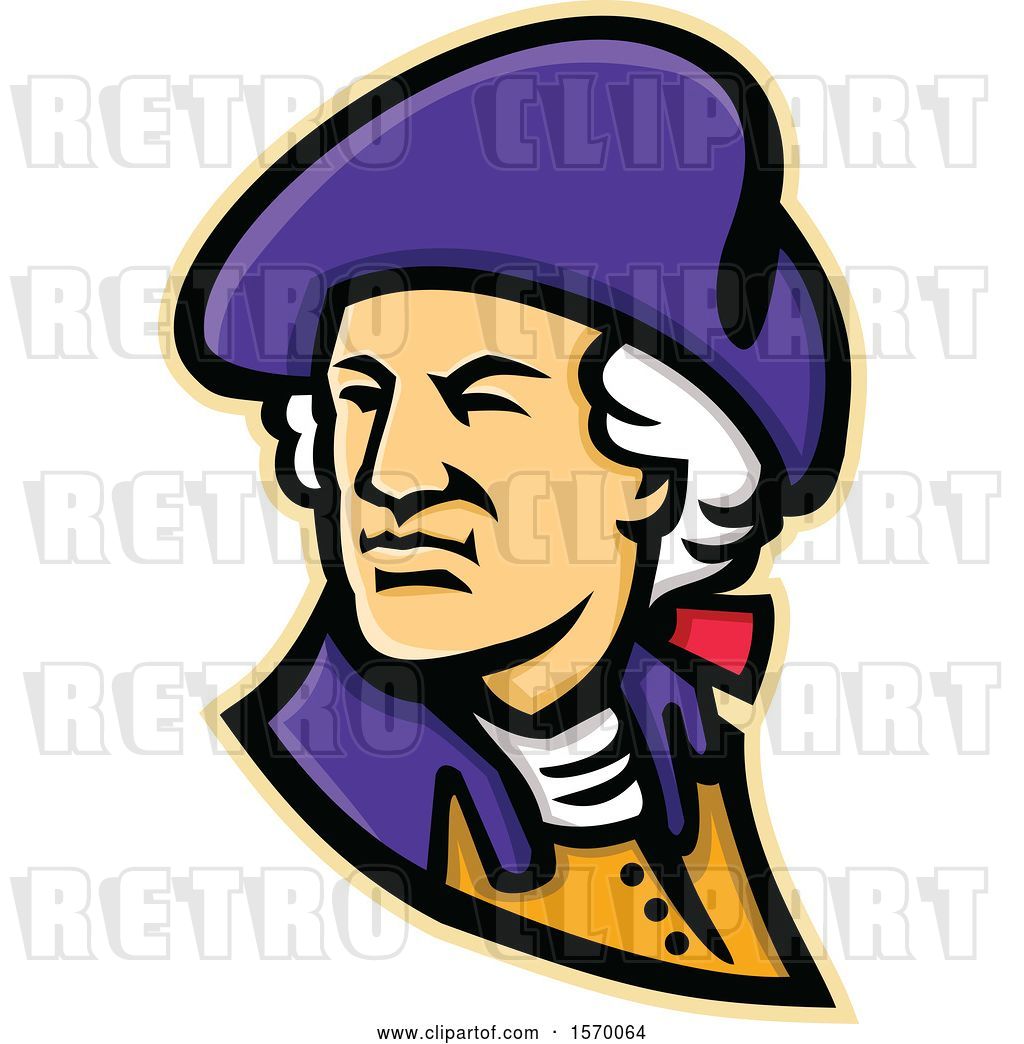 1024x1044 Vector Clip Art Of Retro Mascot Of George Washington Looking Over