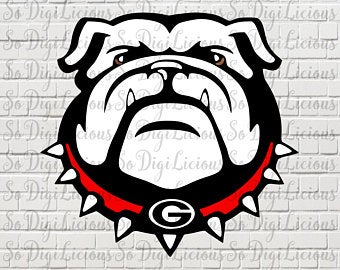 Georgia Bulldog Vector at Vectorified.com | Collection of Georgia ...