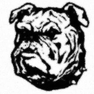 320x320 Georgia Bulldog Signtorch, Turning Images Into Vector Cut Paths