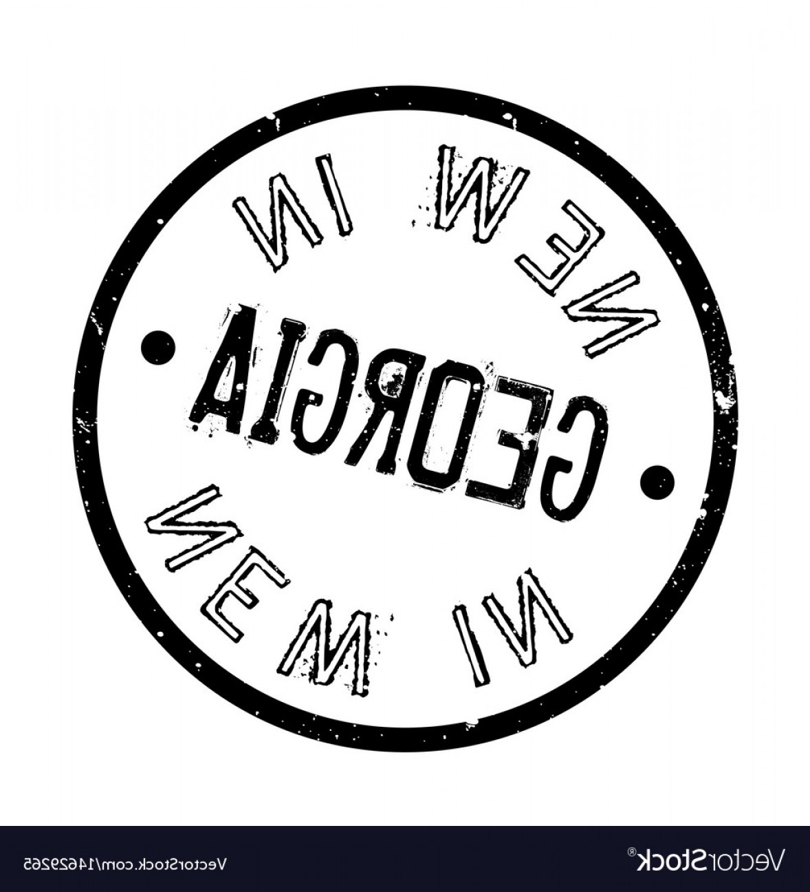 1178x1296 New In Georgia Rubber Stamp Vector Geekchicpro