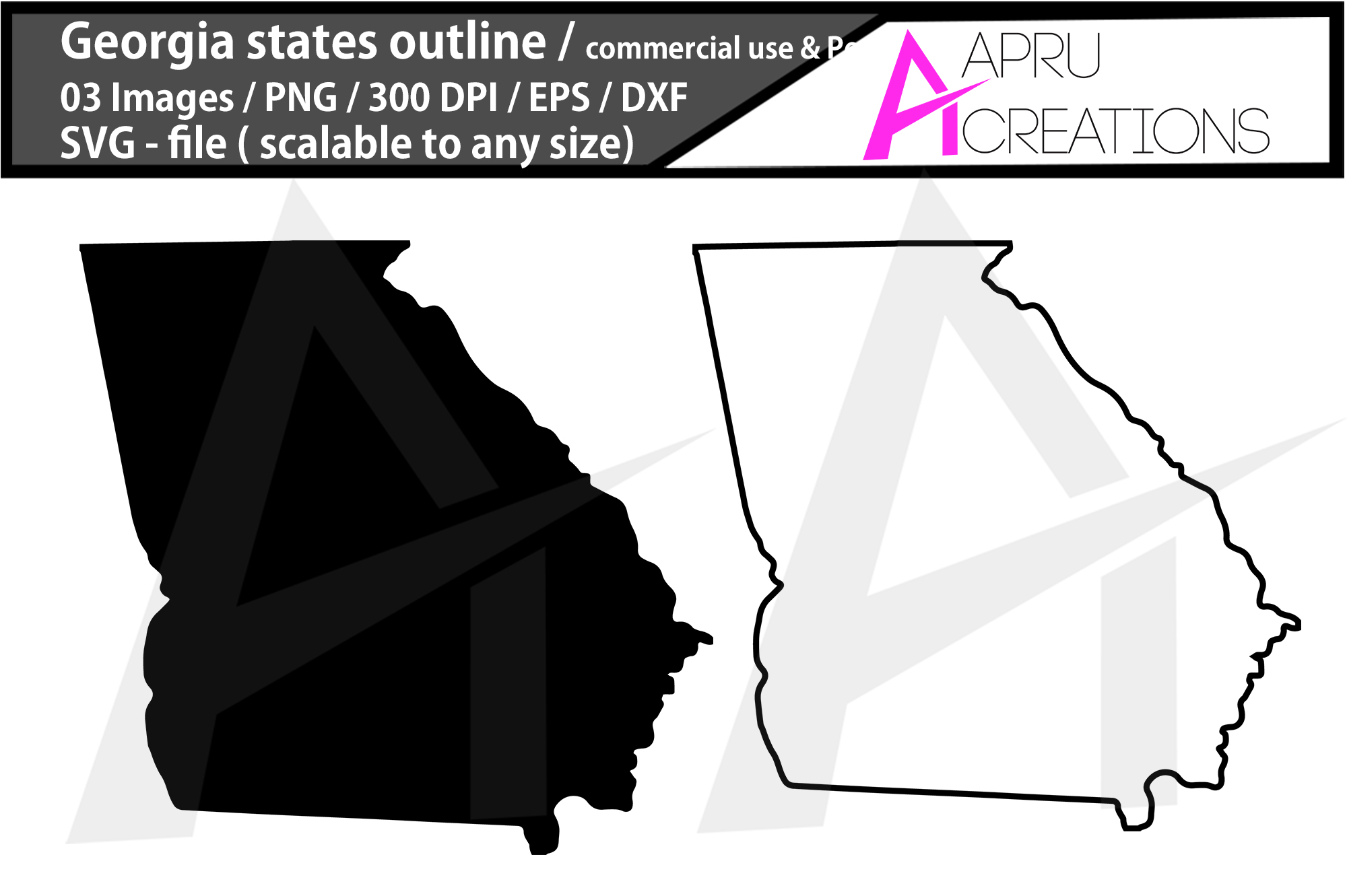 2000x1331 Georgia Vector Map Georgia Outline Georgia Plai
