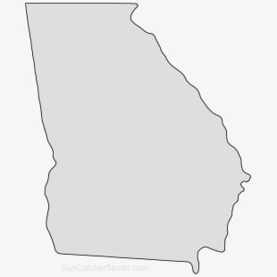 Georgia State Outline Vector at Vectorified.com | Collection of Georgia ...