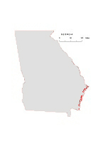 145x205 Preview Of Georgia State Free Map Pdf