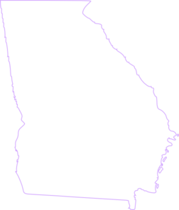 252x296 State Of Georgia Clip Art