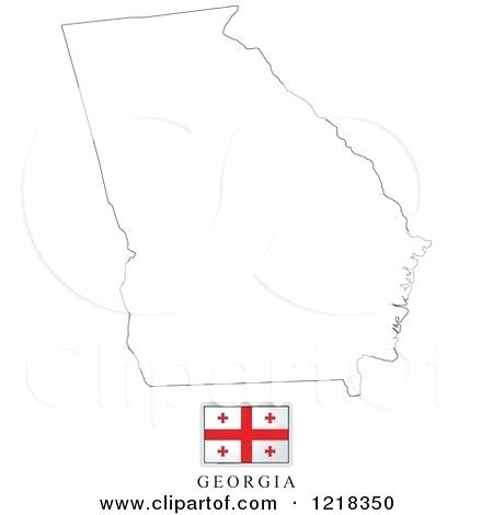 Georgia State Outline Vector at Vectorified.com | Collection of Georgia ...