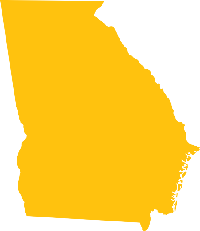 Georgia State Outline Vector At Vectorified Com Collection Of Georgia   Georgia State Outline Vector 4 