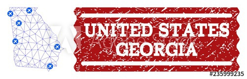 Georgia State Seal Vector