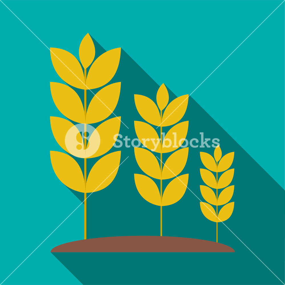 1000x1000 Wheat Germ Icon Flat Illustration Of Wheat Germ Vector Icon