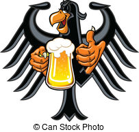 203x194 German Eagle Clipart