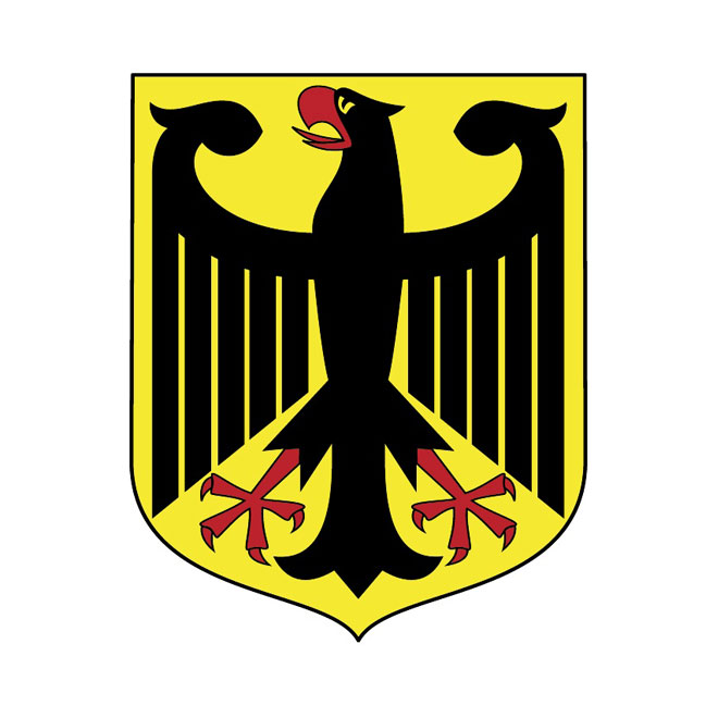660x660 Germany Eagle Vector Image