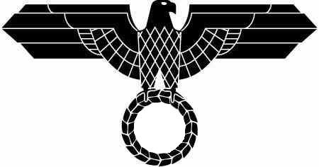 450x236 Nazi Eagle Silhouette