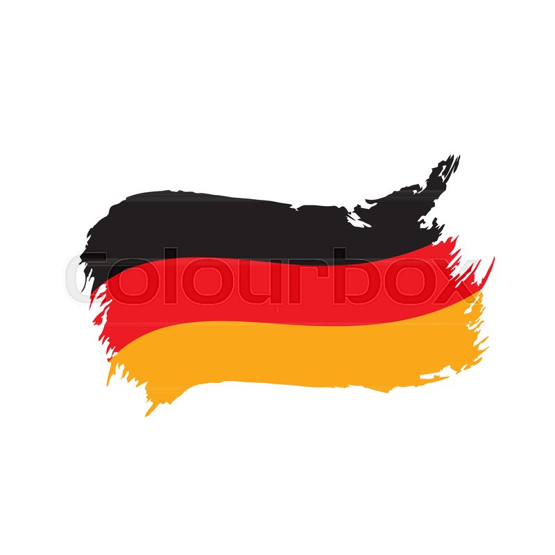 800x800 Germany Flag, Vector Illustration On A Stock Vector Colourbox