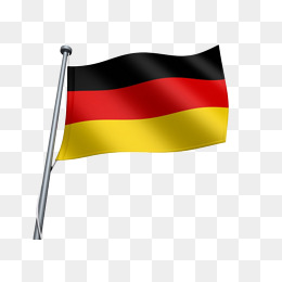 260x260 Hand Painted Vector German Flag, Flag, H