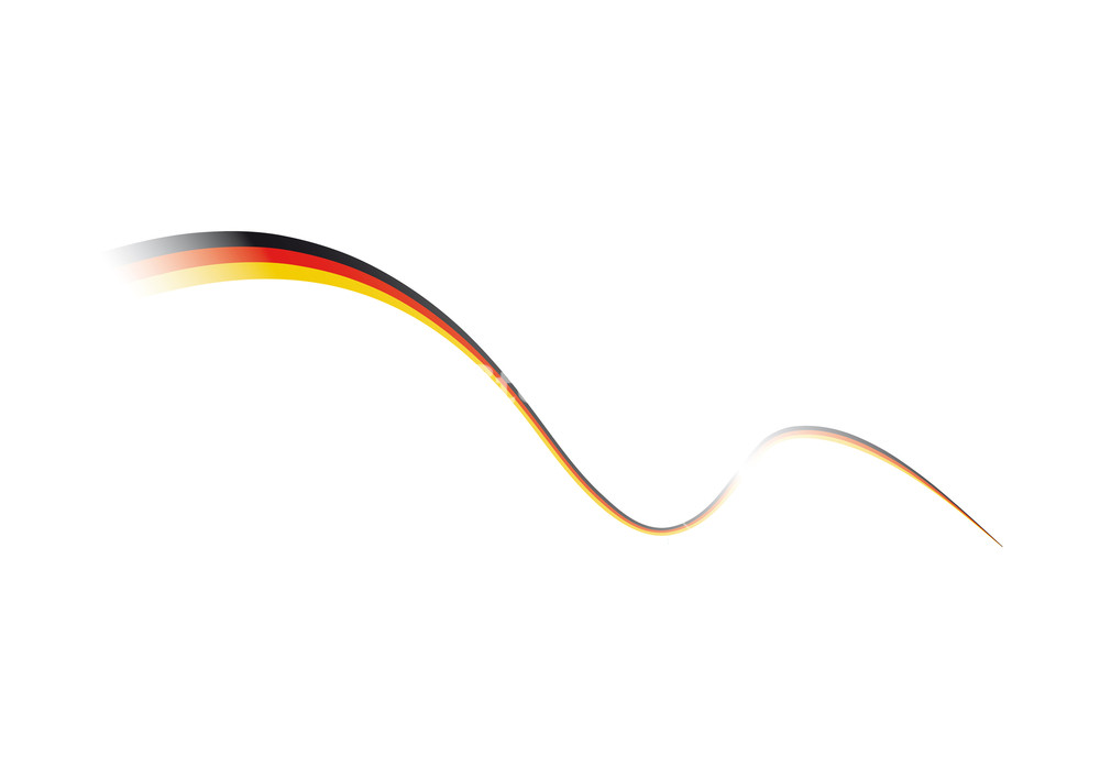 1000x707 Stylized German Flag German Flag, Tricolor Vector Illustration