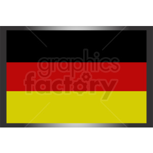 300x300 German Flag Vector Icon Clipart Royalty Free Gif, Png